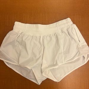 Lululemon White Shorts